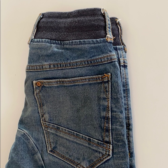 H&M distressed stretchy jean joggers - Picture 8 of 10